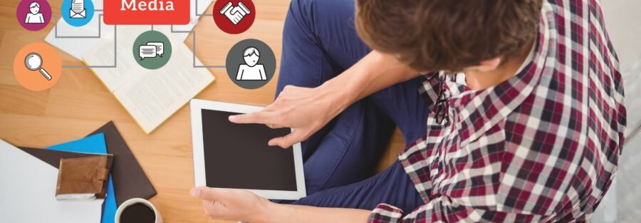 apps workplace social media holding profession